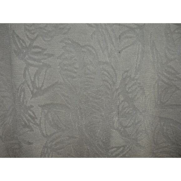 Line Knitwear Lightweight Sheer Inset Palm Tree Sweater in Beige Medium $110 - Picture 4 of 4